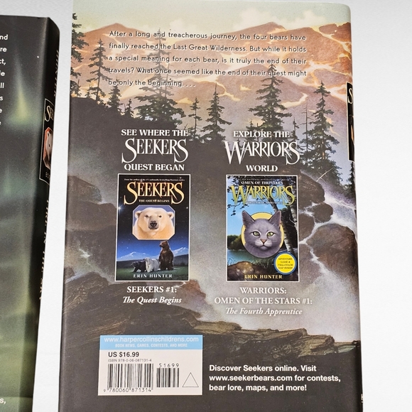 Seekers Books #4 and #5 by Erin Hunter - Picture 9 of 9